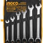 INGCO HKSPAR1061 6pcs Ratchet Spanner Set Size:19-32mm
