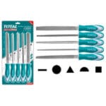 Total THT918516  5 Pcs steel file set/8” Length:200mm, T12 Steel - Image 2