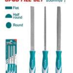 Total THT918326  3 Pcs wood file set Size:200mm
