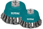Total TAC32041  Wire cup brush Dia: 100mm, 4" - Image 3