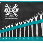 Total 12pcs combination spanner set Size:6-24mm