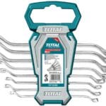 Total THT102486  8pcs offset ring spanner set Size:6-22mm