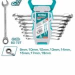 Total THT102RK086 8 Pcs ratchet spanner set