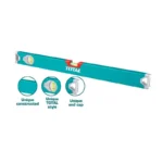 Total TMT24036  Spirit level Length：40cm 2pcs cylinder spirit bulbs - Image 4