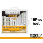 INGCO AKSDB1901 19 Pcs drill bits & screwdriver bits set - Image 2