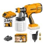 INGCO CSGLI20406 Lithium-ion spray gun 20V - Image 3