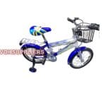 Victory 16inch 3wheel Blue Kids Bike 3years -6years