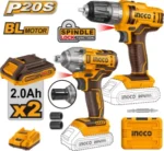 INGCO Lithium-Ion cordless 2 pcs combo kit - Image 2
