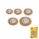 5 Pc Wire Brush Set