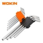WOKIN 9PCS TORX LONG ARM HEX KEY SET