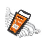 FINDER 8PCS Double Ring Offset Spanner Set