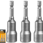 INGCO 3 Pcs impact magnetic nut set