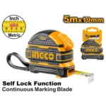 INGCO Steel measuring tape Length & width:5mx19mm