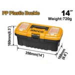 INGCO 14" Plastic tool box - Image 3