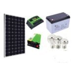 Solar lighting  full kit  200w panel.