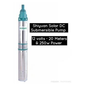 Shiyuan 250W 20M SOLAR DC SUBMERSIBLE PUMP