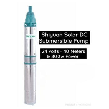 Shiyuan 400W 40M SOLAR DC SURBMERSIBLE PUMP