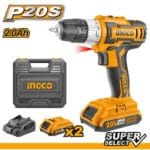 INGCO  Lithium-ion cordless drill 20V - Image 2