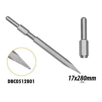 INGCO Hex chisel 17x280mm,pointed