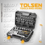 TOLSEN INDUSTRIAL 45 PCS SOCKET SET - Image 2
