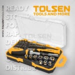 TOLSEN 42PCS BIT & SOCKET SET - Image 3