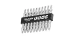 TOLSEN 10PCS DOUBLE END SCREWDRIVER BIT SET