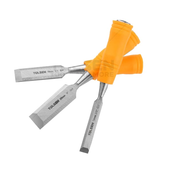 25380 TOLSEN 3PCS WOOD CHISEL - Image 1