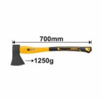 INGCO HAX02012508 Axe 1250g - Image 2