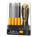 INGCO 9 Pcs interchangeable screwdriver set - Image 3