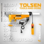 TOLSEN INDUSTRIAL MINI ELECTRIC HOIST 1600W - Image 3