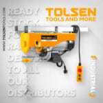 TOLSEN INDUSTRIAL MINI ELECTRIC HOIST - Image 2