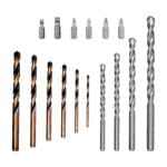 INGCO 16 Pcs drill bits & screwdriver bits set - Image 2