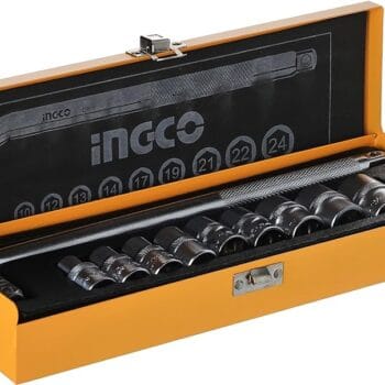 INGCO 10 Pcs 1/2" socket set
