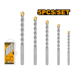 INGCO 5 Pcs masonry drill bits set - Image 3