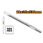 INGCO Hex chisel 28X35X 530mm,flat - Image 3