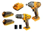 INGCO Lithium-Ion cordless 2 pcs combo kit - Image 2