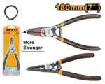 INGCO  Circlip pliers Size:7"/180mm - Image 3
