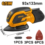 INGCO Palm sander 65W - Image 3