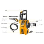INGCO High pressure washer 1800W - Image 3
