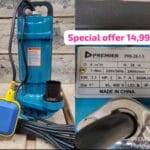 Premier Submersible pump 2hp,28m head