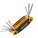 TOLSEN 8PCS FOLDING TORX HEX KEY SET