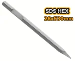 INGCO Hex chisel 28X 530mm,point - Image 3