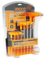 INGCO  8 Pcs T-handle hex wrench set
