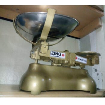 Zinc Manual Weighing Scale With 7Weights - 15kgs