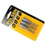 TOLSEN 3PCS MAGNETIC NUT SOCKET SET 10mm - Image 2