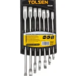 TOLSEN 7PCS FIXED HEAD COMBINATION GEAR RATCHET SPANNER SET