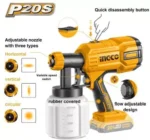 INGCO CSGLI20406 Lithium-ion spray gun 20V - Image 3