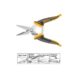 INGCO Electrician's scissors Size:200mm(8") - Image 3