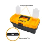 INGCO 14" Plastic tool box - Image 2