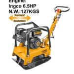 INGCO Gasoline reversible plate compactor - Image 2